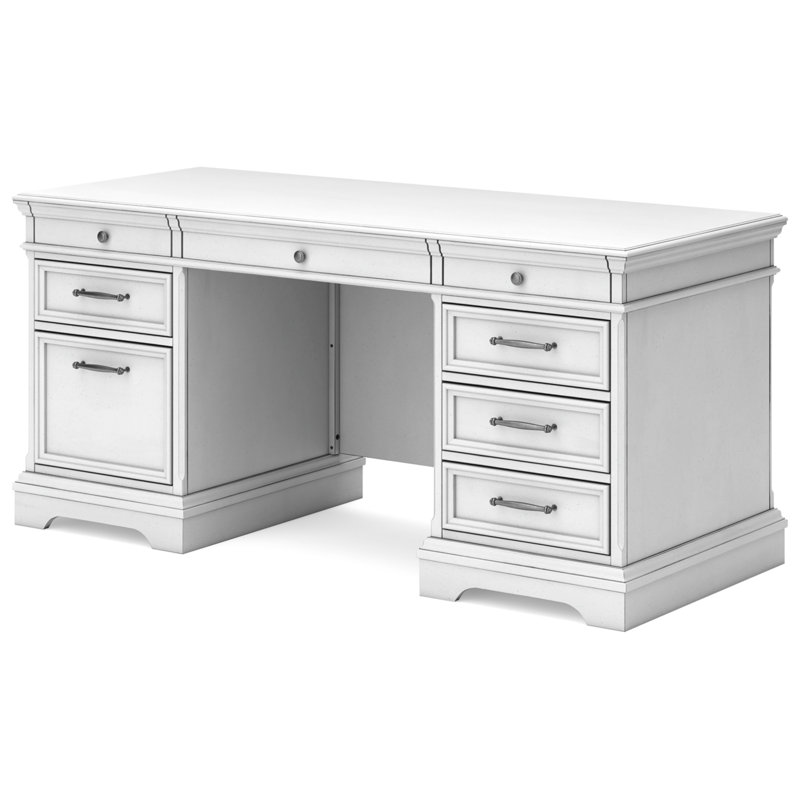 Signature Design by Ashley Kanwyn Credenza Desk & Reviews Wayfair